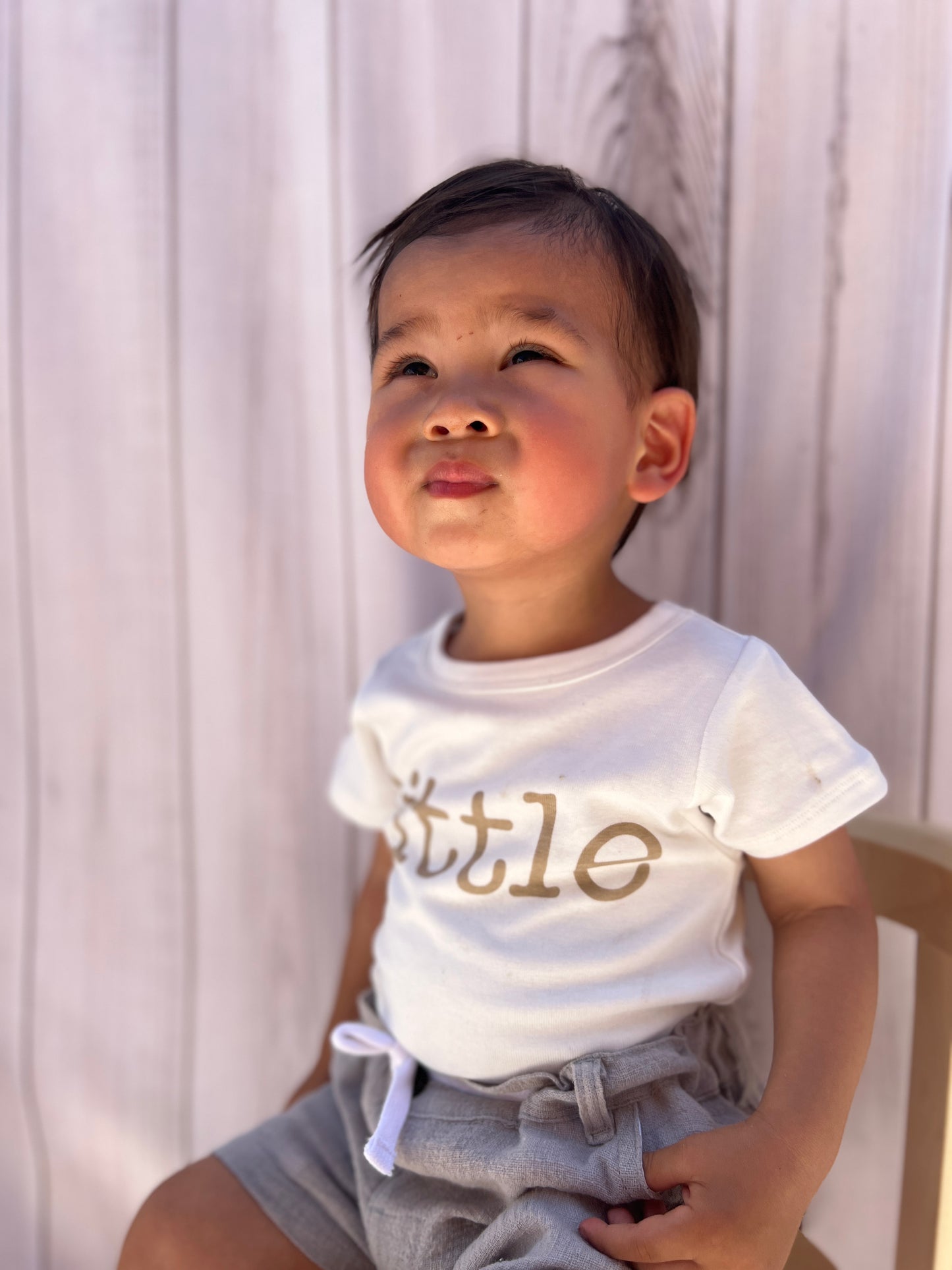Tan Little T-Shirt