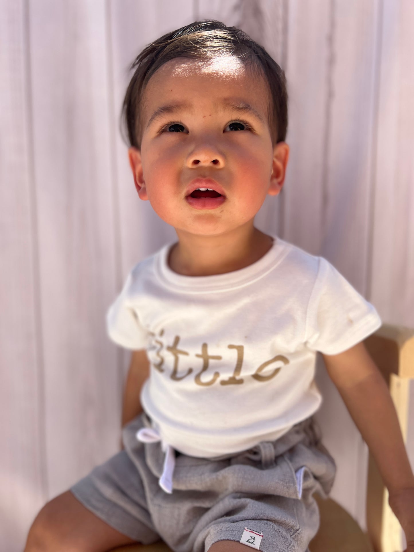 Tan Little T-Shirt